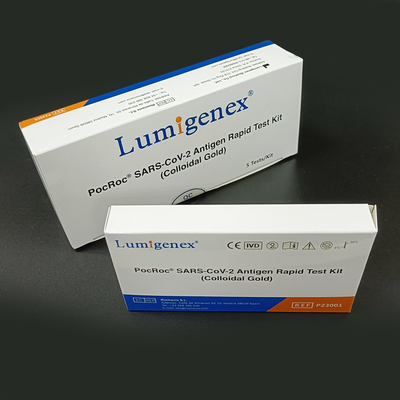 Home Plastic 25 Pieces Antigen Rapid Test Kit 93,33% Ευαισθησία
