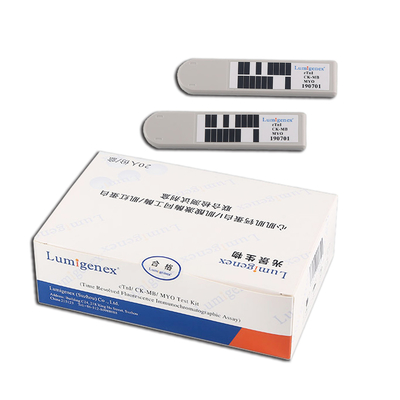 CTnI/Immunoassay εξαρτήσεων TRFIA δοκιμής CK-ΜΒ το /Myo POC υψηλή ευαισθησία