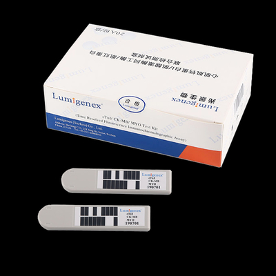 Εξάρτηση δοκιμής Combo για Isoenzyme κινάσεων κρεατίνης/Myoglobin/καρδιακό Troponin Ι