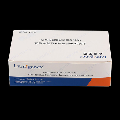 TRFIA Platform Serum Amyloid A (SAA) κιτ δοκιμής POC για ασθένειες ιατρικών λοιμώξεων