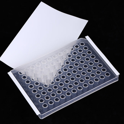 Υψηλή απαντητική PCR μη-διαπερατή ταινία 96 καλά PCR ταινιών Microplate διαφανής σφραγίζοντας σφραγίζοντας ταινία πιάτων