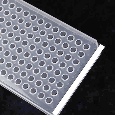 Υψηλή απαντητική PCR μη-διαπερατή ταινία 96 καλά PCR ταινιών Microplate διαφανής σφραγίζοντας σφραγίζοντας ταινία πιάτων