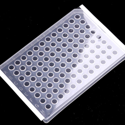 Υψηλή απαντητική PCR μη-διαπερατή ταινία 96 καλά PCR ταινιών Microplate διαφανής σφραγίζοντας σφραγίζοντας ταινία πιάτων