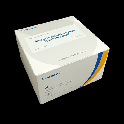 IVD Test Reagent Ασπαρτική τρανσαμινάση Test Strips Dry Chemical Method