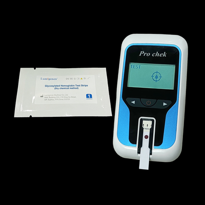 Ακριβής λουρίδα δοκιμής ζάχαρης HbA1C αίματος φορητή για το CE εγχώριας δοκιμής χρήσης IVD εγκεκριμένο