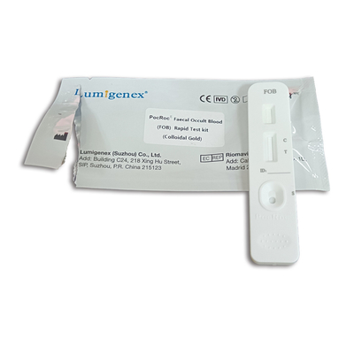 Lumigenex PocRoc FOB Rapid Test Kit Colloidal Gold Πιστοποιημένο CE