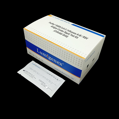 SAR-CoV-2/γρίπη A+B/γρήγορη εξάρτηση 3 δοκιμής Combo αντιγόνων RSV ρίχνει τον όγκο δειγμάτων