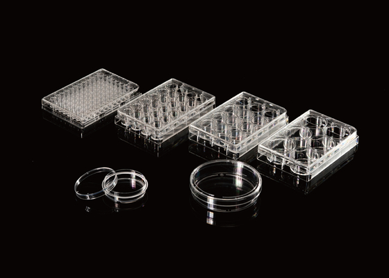 Lab Sterile 384 Well Tissue Culture Plate Πιστοποίηση CE