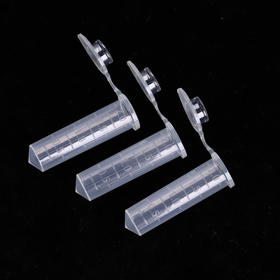 Σωληνάριο μικροφυγόκεντρου μίας χρήσης 2 Ml, φυγόκεντροι σωλήνες ISO13485 PP