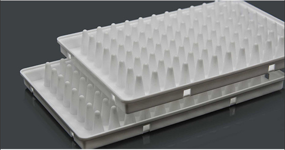 Λευκά Αναλώσιμα PCR 0,1ml 96 Well Half Skirted PCR Plate