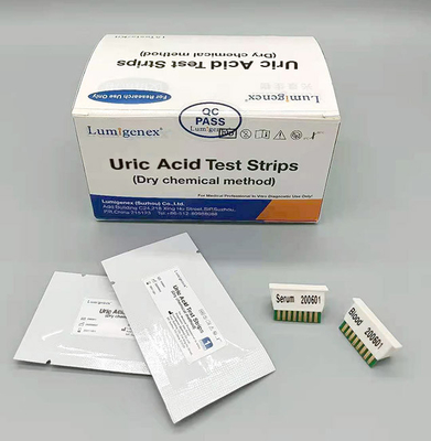 Good Precision 15 Tests/Box Uric Acid Test Strips Πιστοποίηση CE