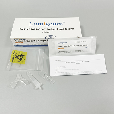 Υψηλή Ακρίβεια Covid-19 Αντιγόνο Rapid Test Kit Saliva 95,56% Ευαισθησία