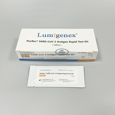Υψηλή Ακρίβεια Covid-19 Αντιγόνο Rapid Test Kit Saliva 95,56% Ευαισθησία