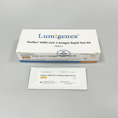 Υψηλή Ακρίβεια Covid-19 Αντιγόνο Rapid Test Kit Saliva 95,56% Ευαισθησία